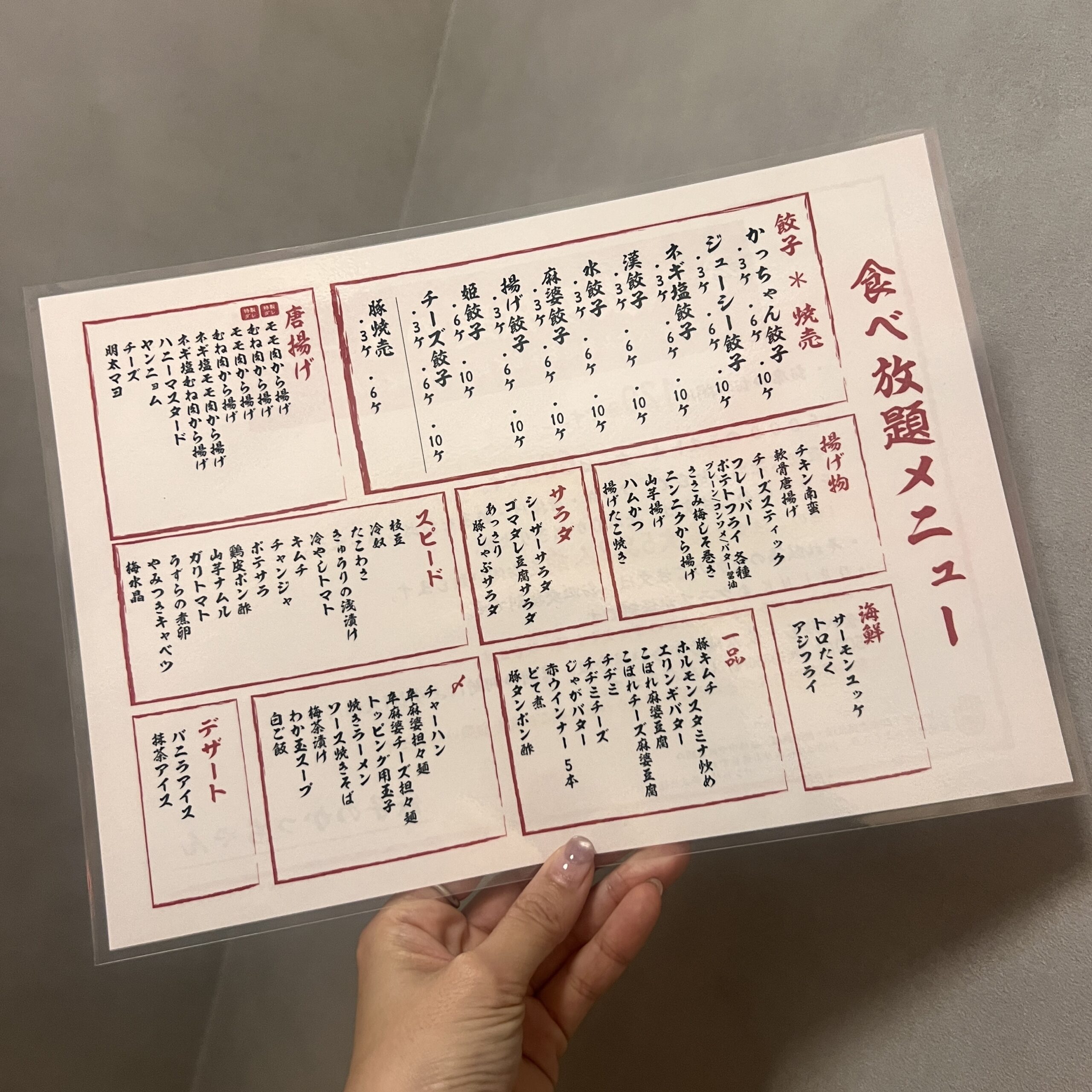 名古屋 餃子のかっちゃん 栄錦店