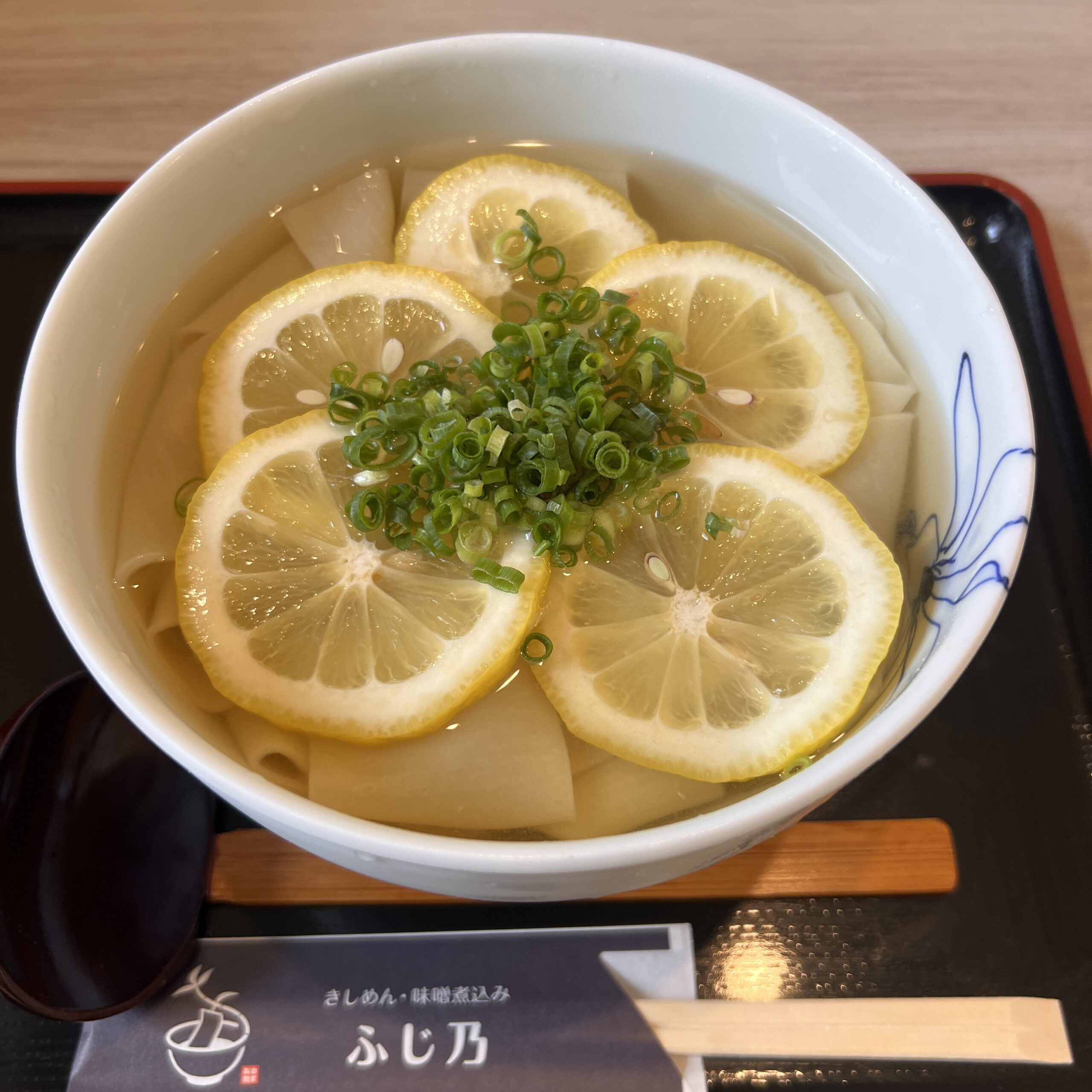 ふじ乃 岐阜島店 幅広きしめん