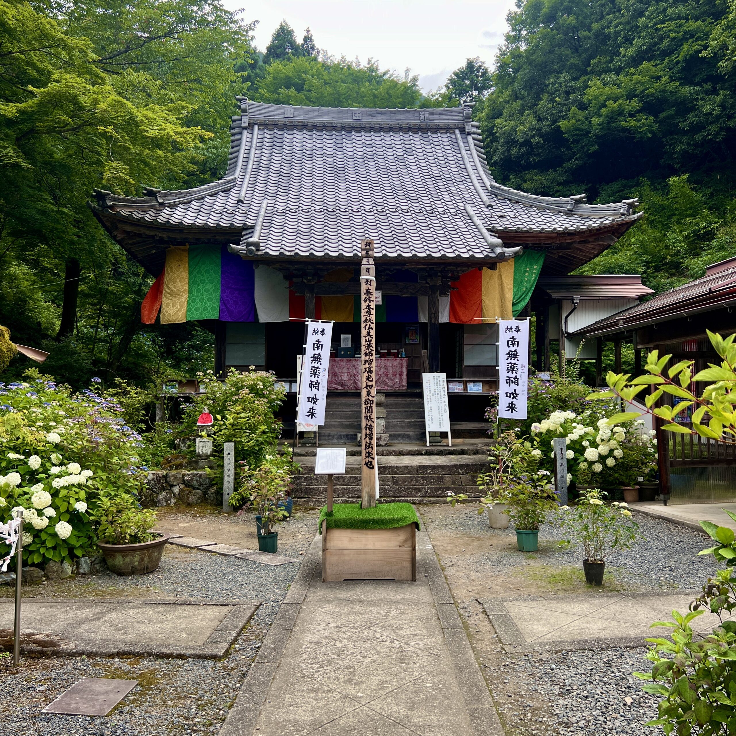 関市 マネの池（三光寺）