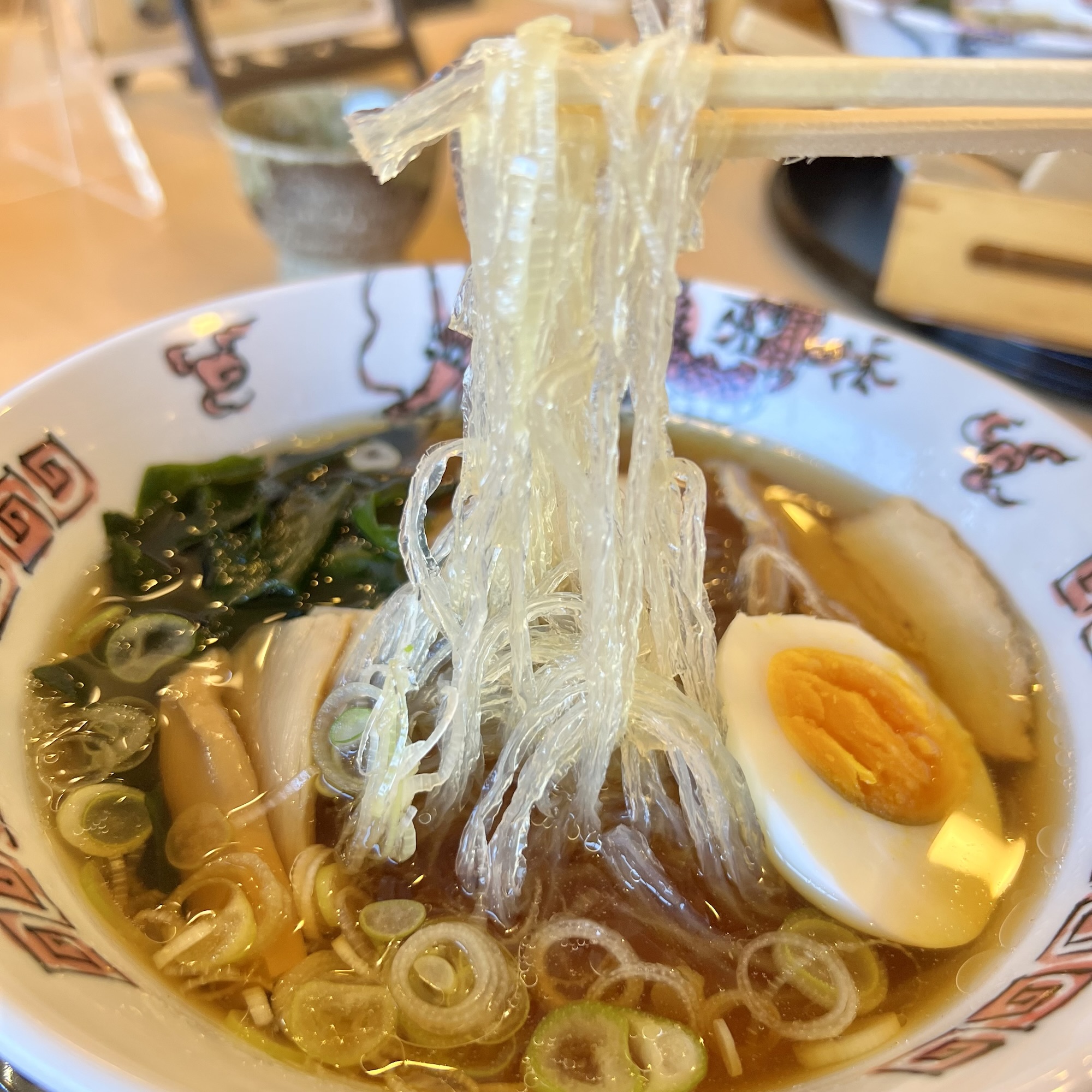 恵那市 山岡駅かんてんかん 寒天ラーメン