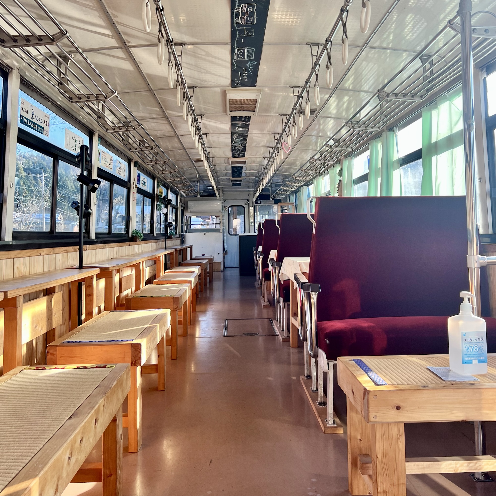 恵那市 山岡駅かんてんかん