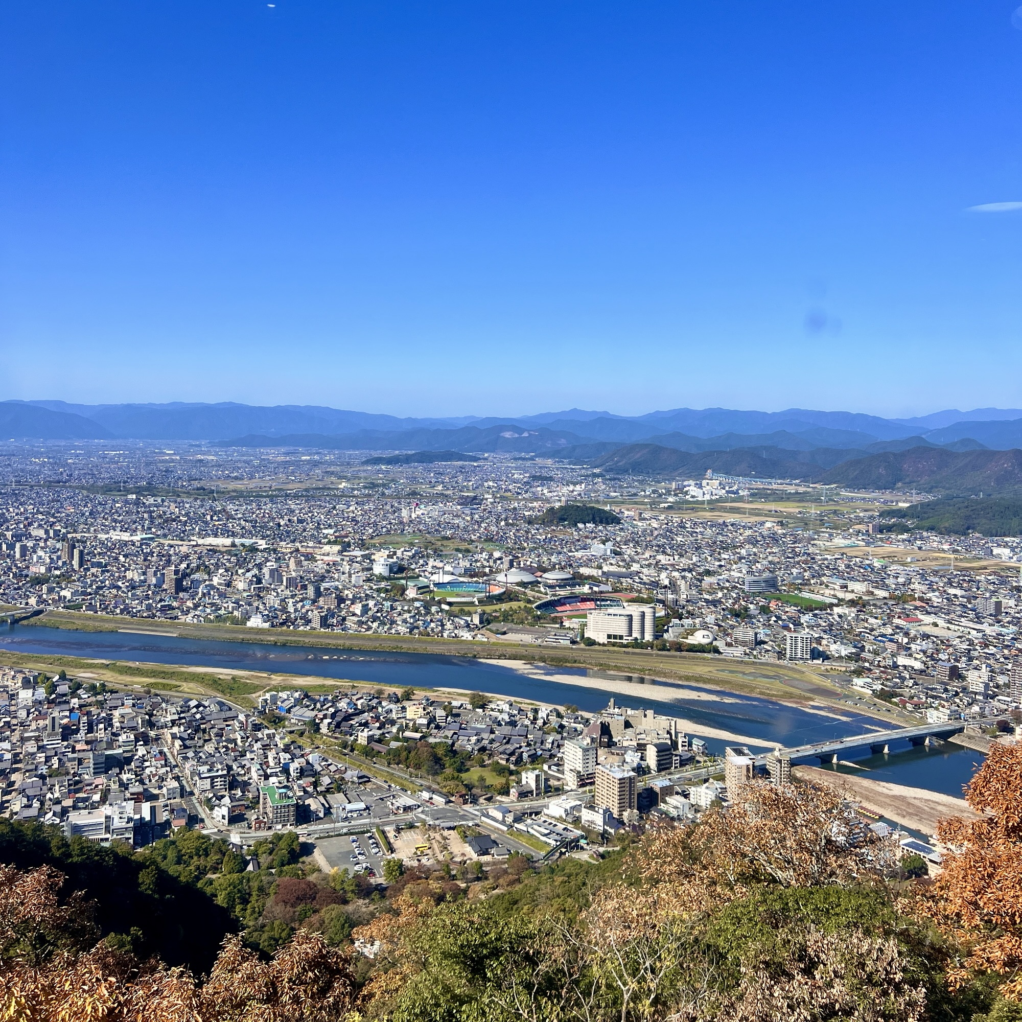 岐阜市 金華山山頂