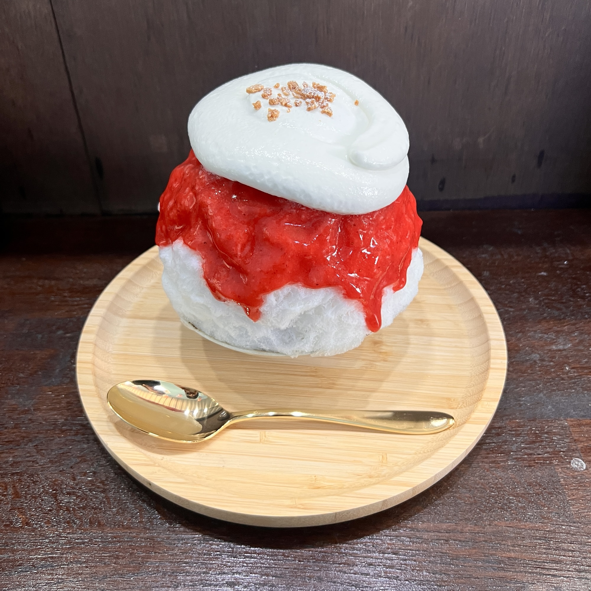 安八郡輪之内町 私のかき氷。