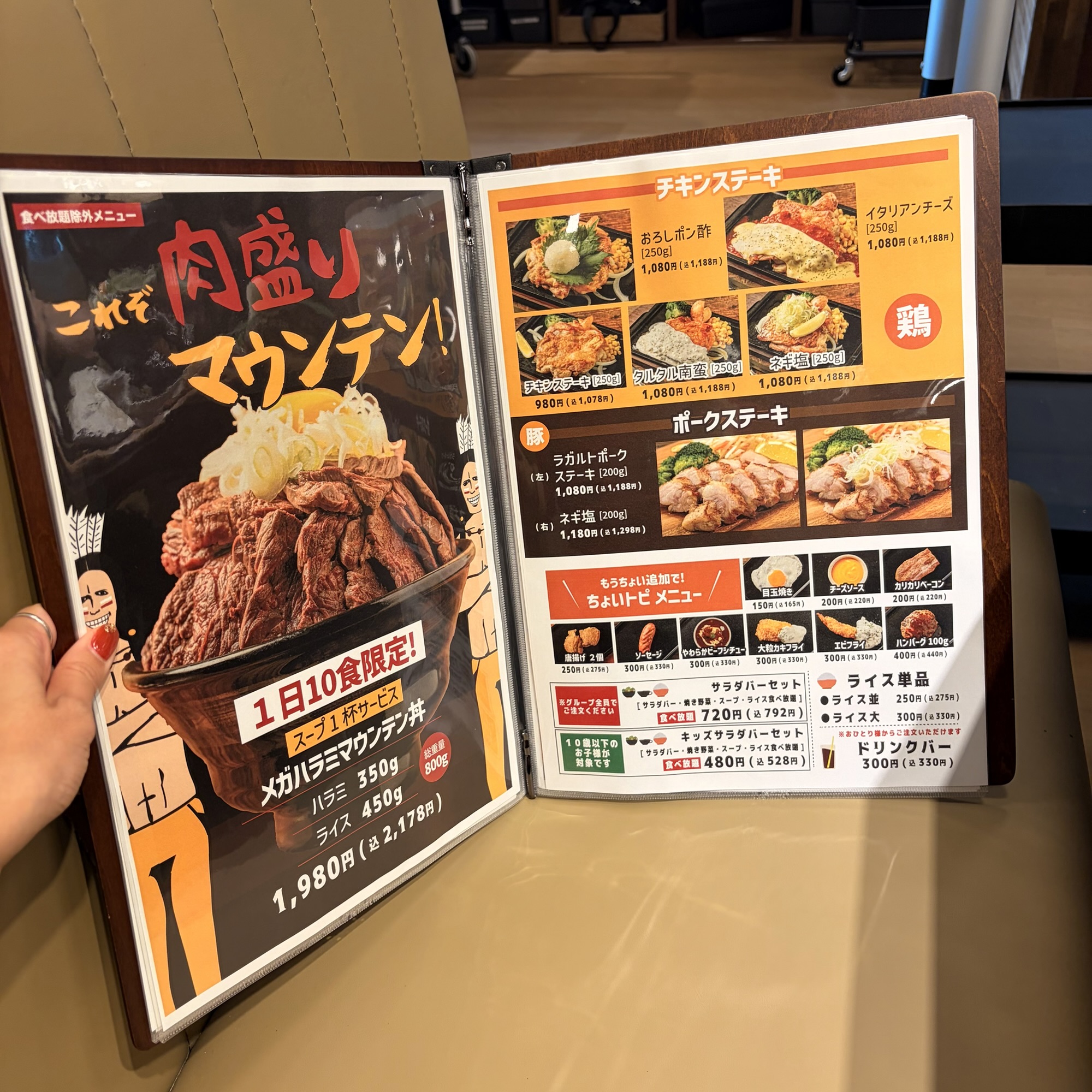 各務原市 メガインディアンステーキ 岐阜各務原店