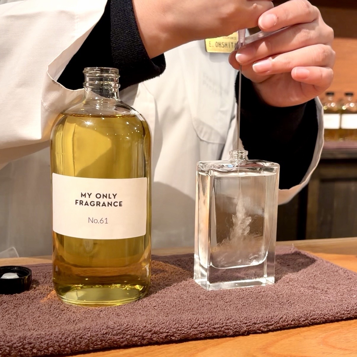 高山市 香水作り マイオンリーフレグランス