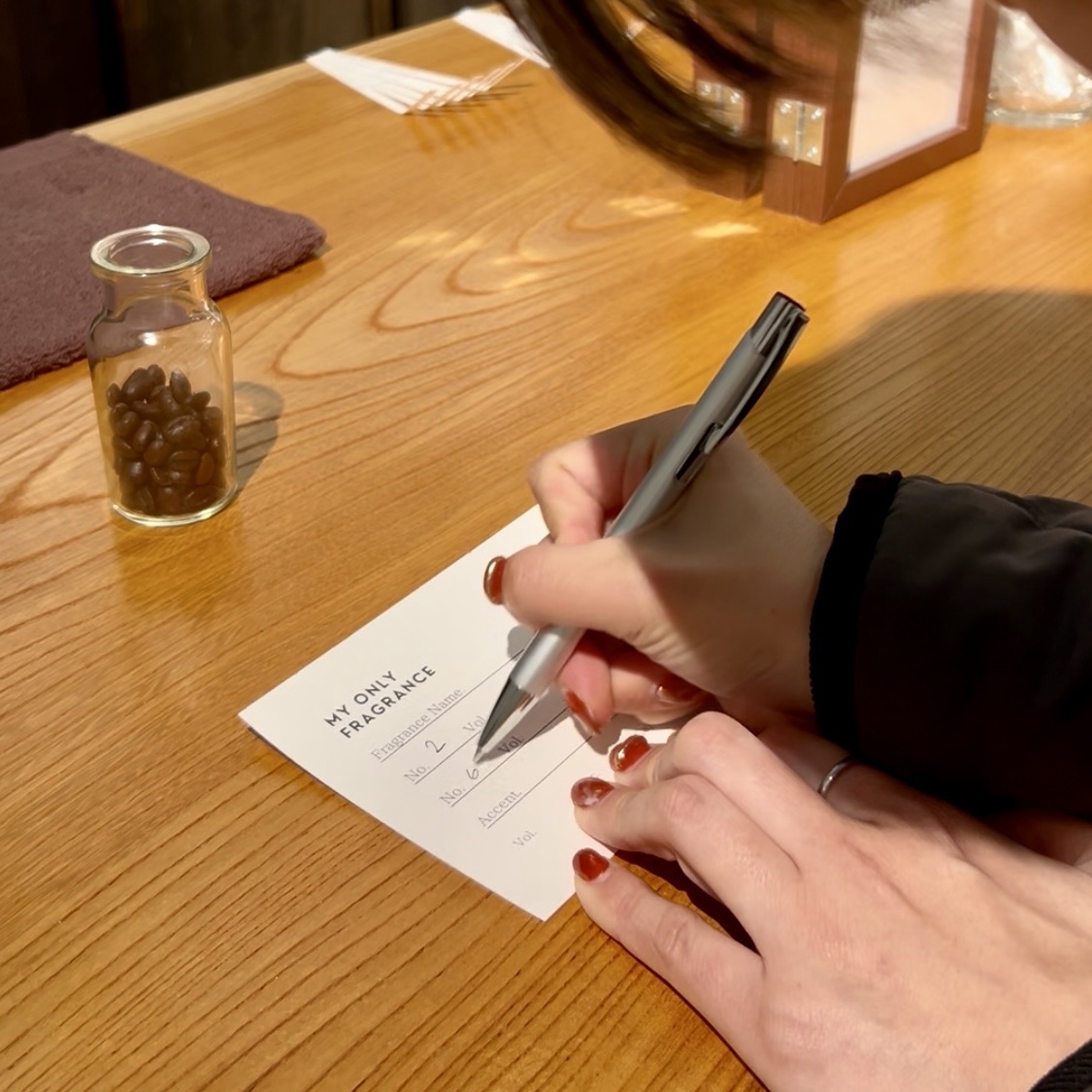 高山市 香水作り マイオンリーフレグランス