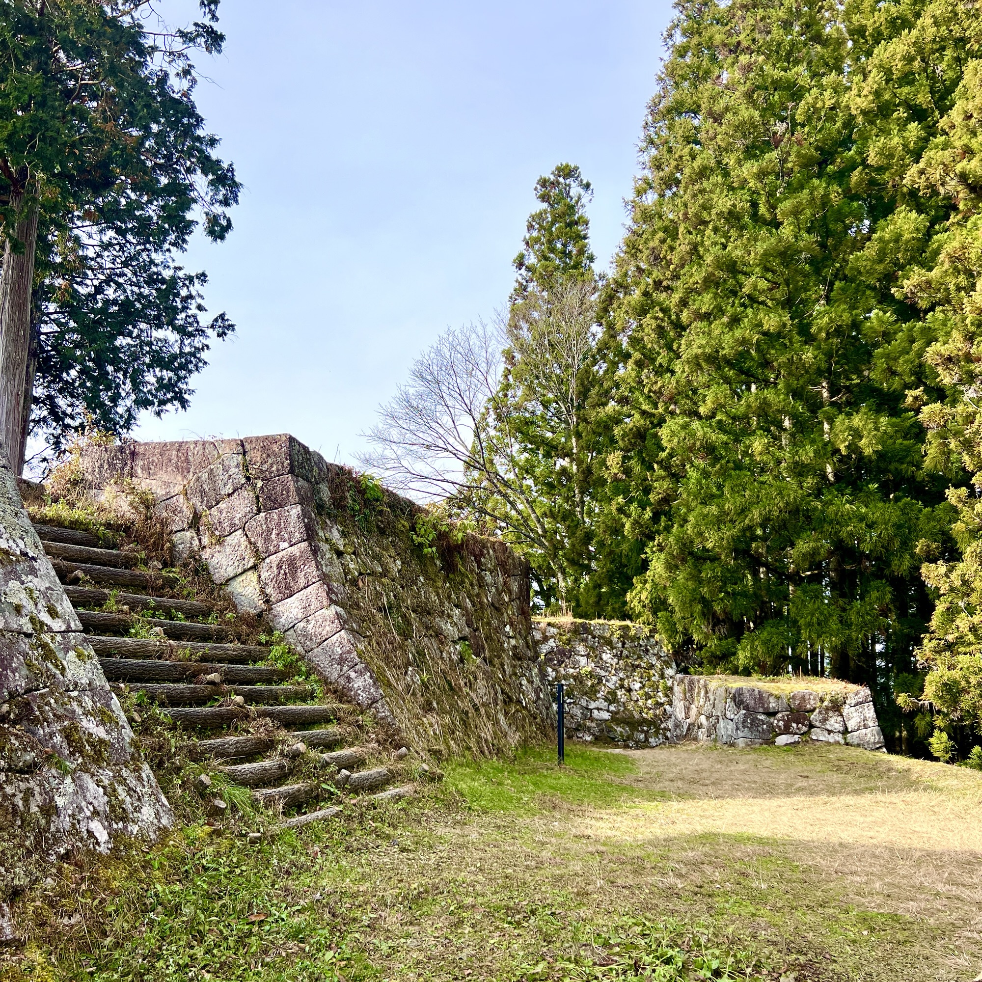 恵那市 岩村城跡 長局埋門