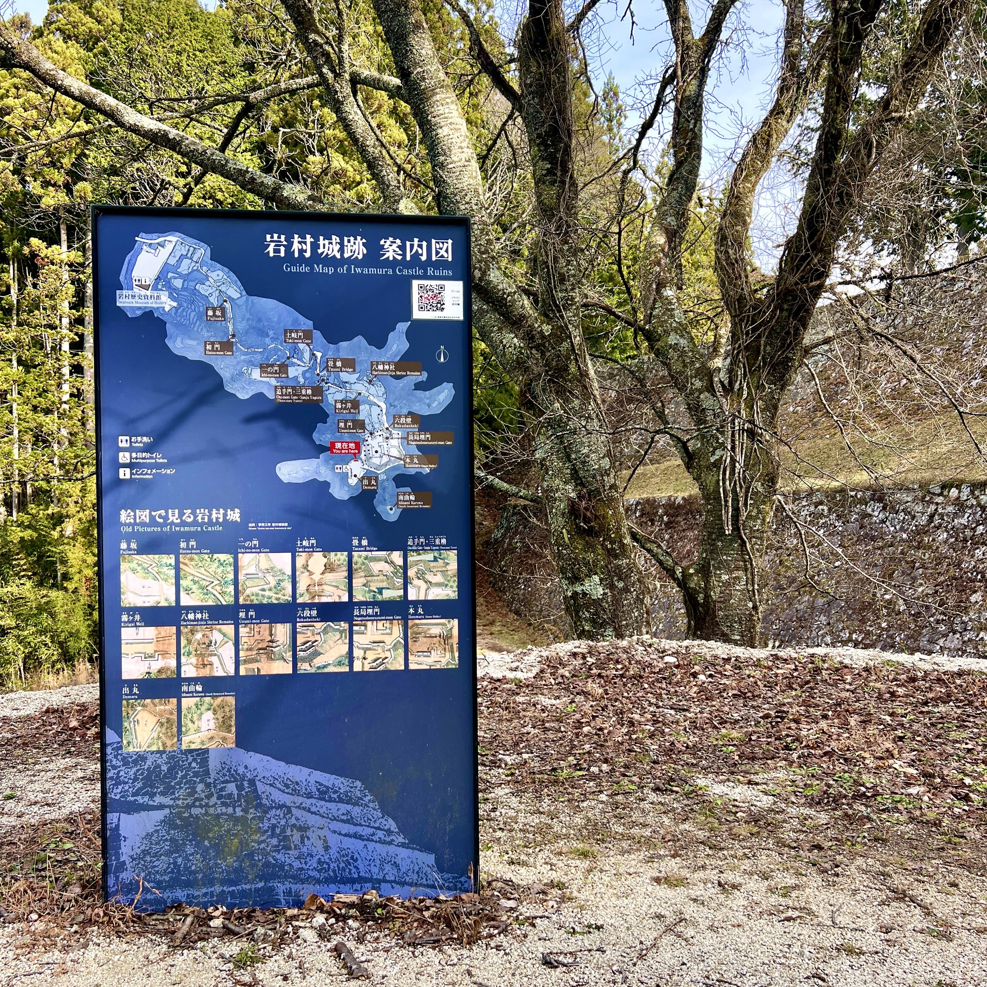 恵那市 岩村城跡