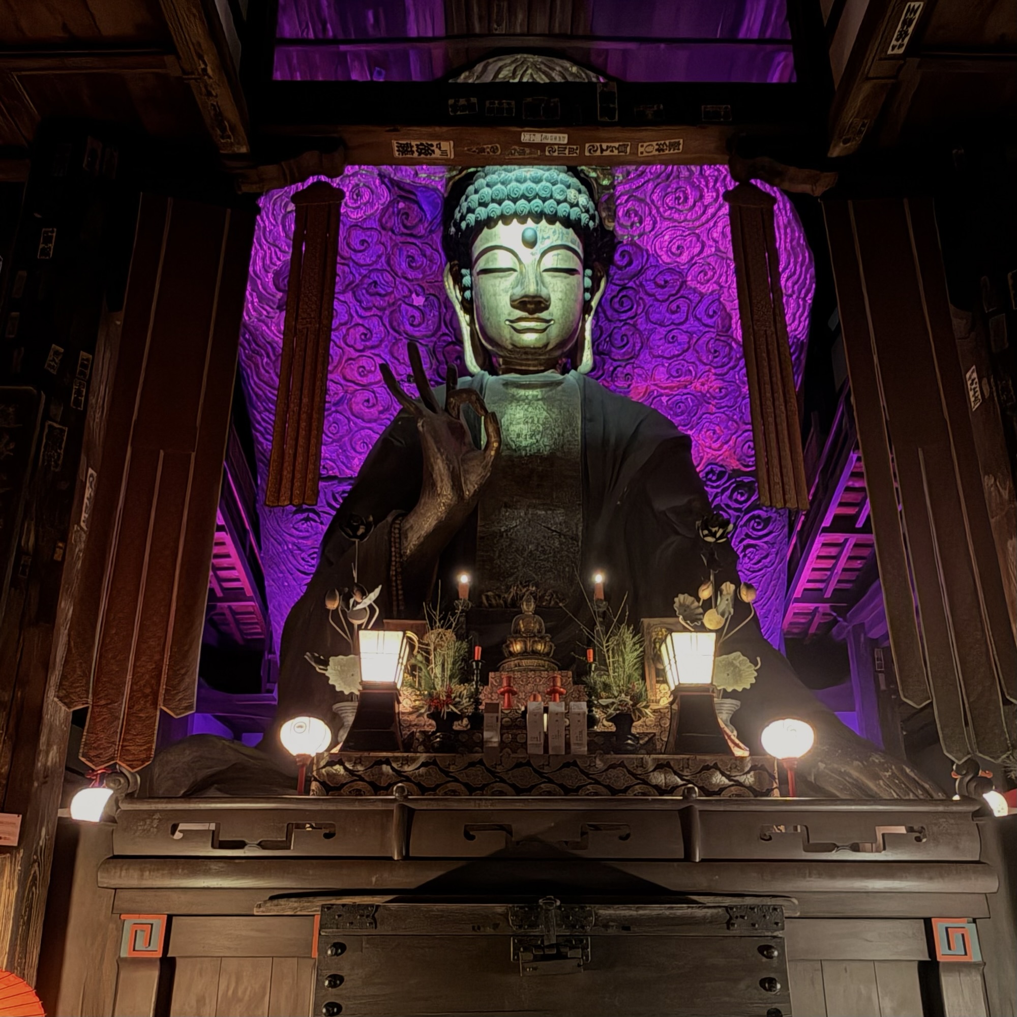 岐阜市 ぎふ灯り物語2026 岐阜大仏 正法寺