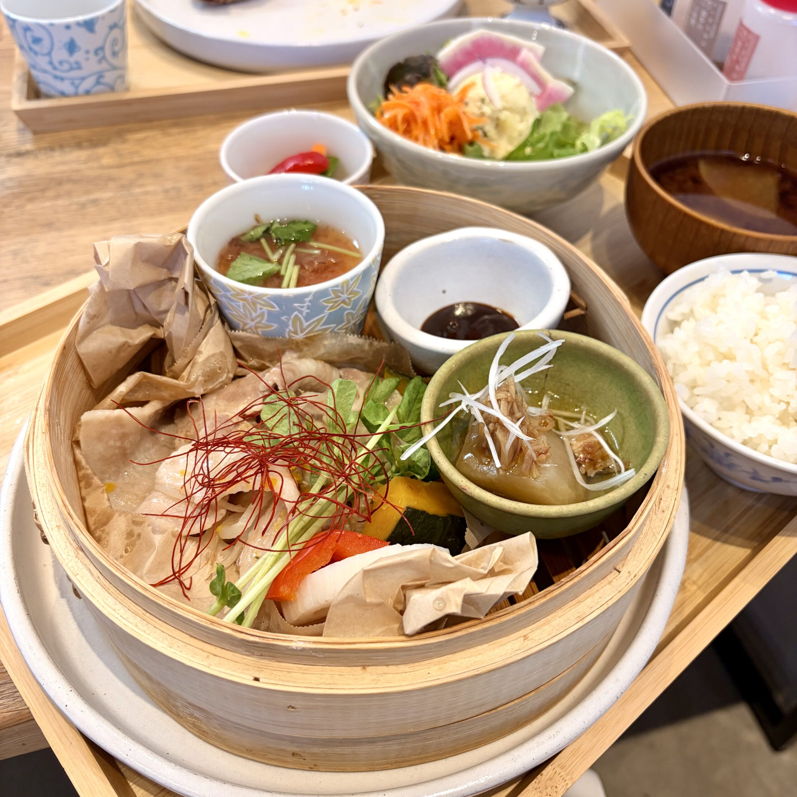 岐阜市 6CAFE 蒸籠 ランチ