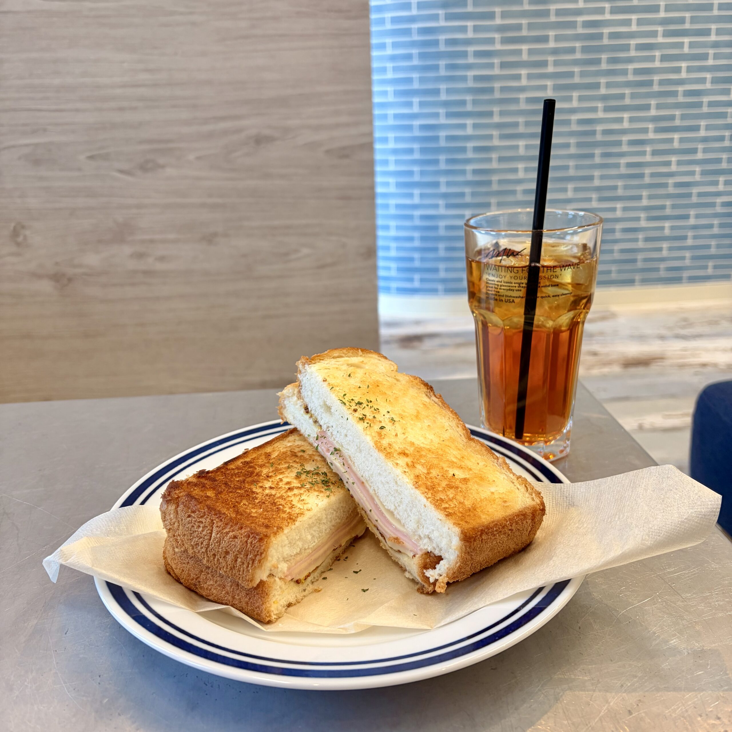 関市 CafeR ホットサンド