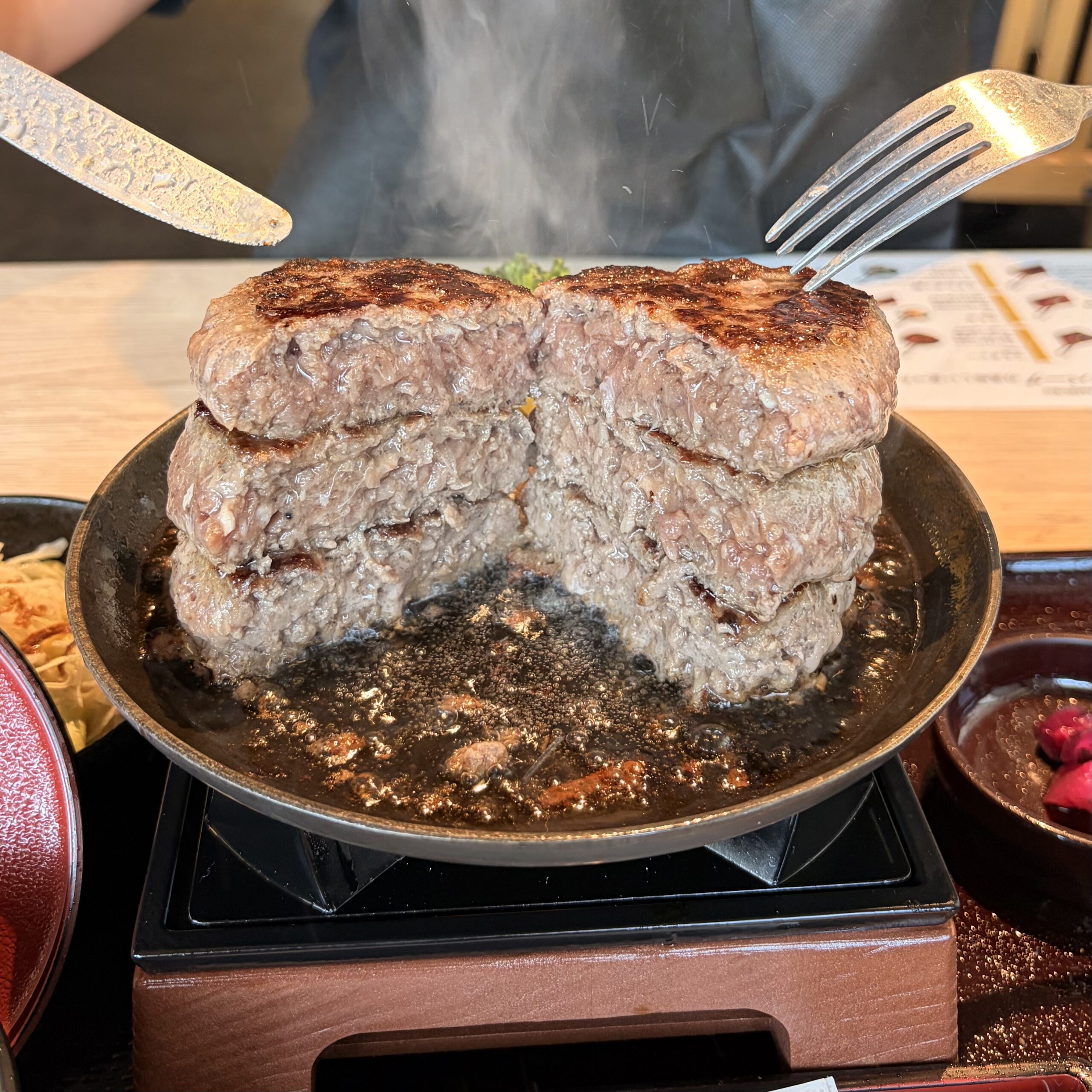 岐阜市 とろけるハンバーグ 福よし ランチ