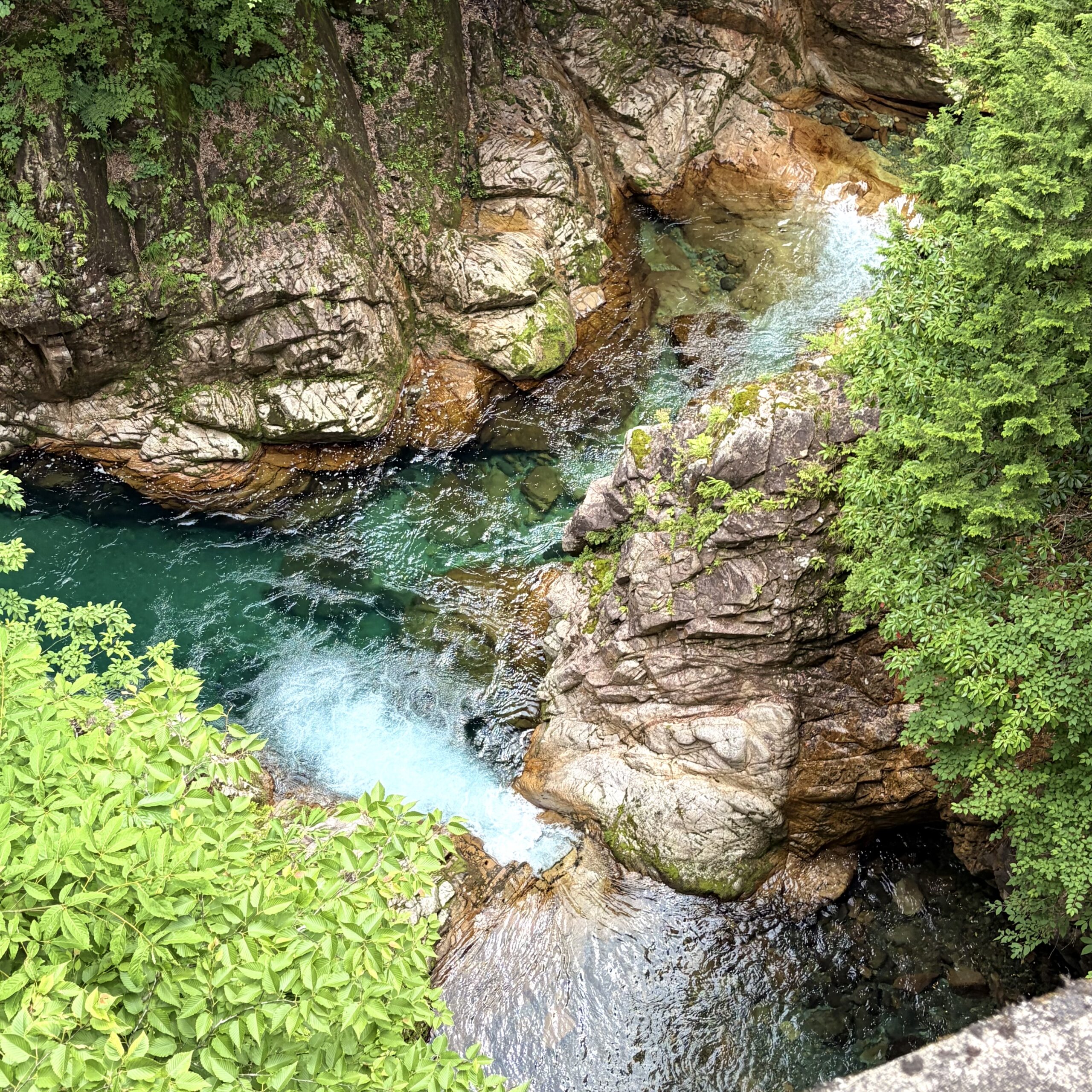 関市 板取 川浦渓谷（かおれけいこく）