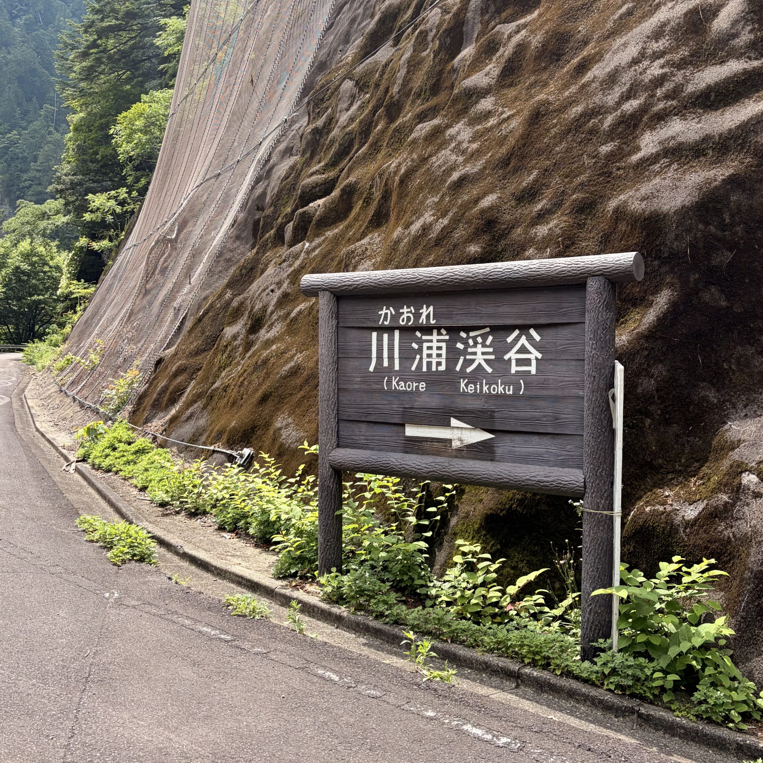 関市 板取 川浦渓谷（かおれけいこく）