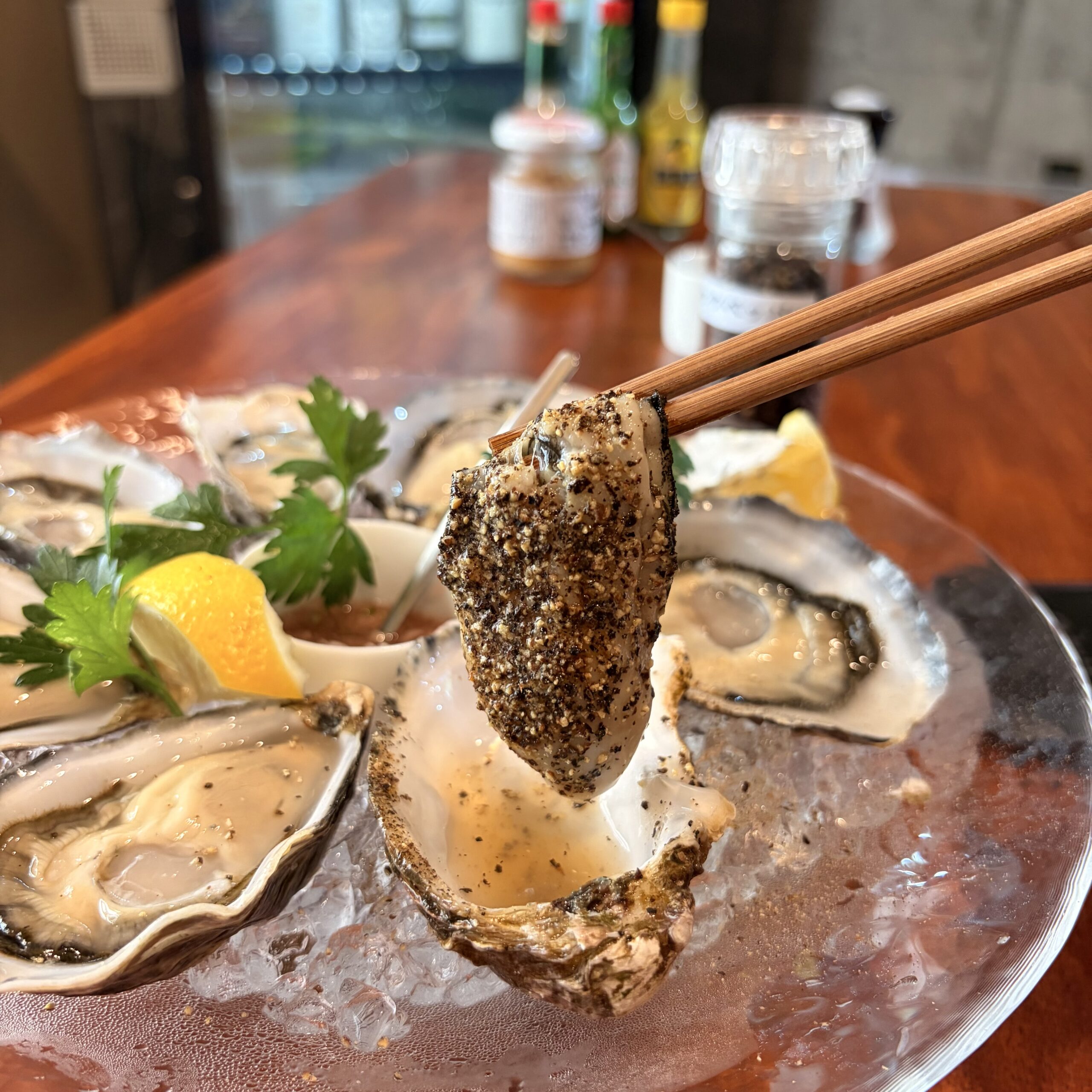 牡蠣とジビエのお店 柳ヶ瀬 岐阜市 生牡蠣