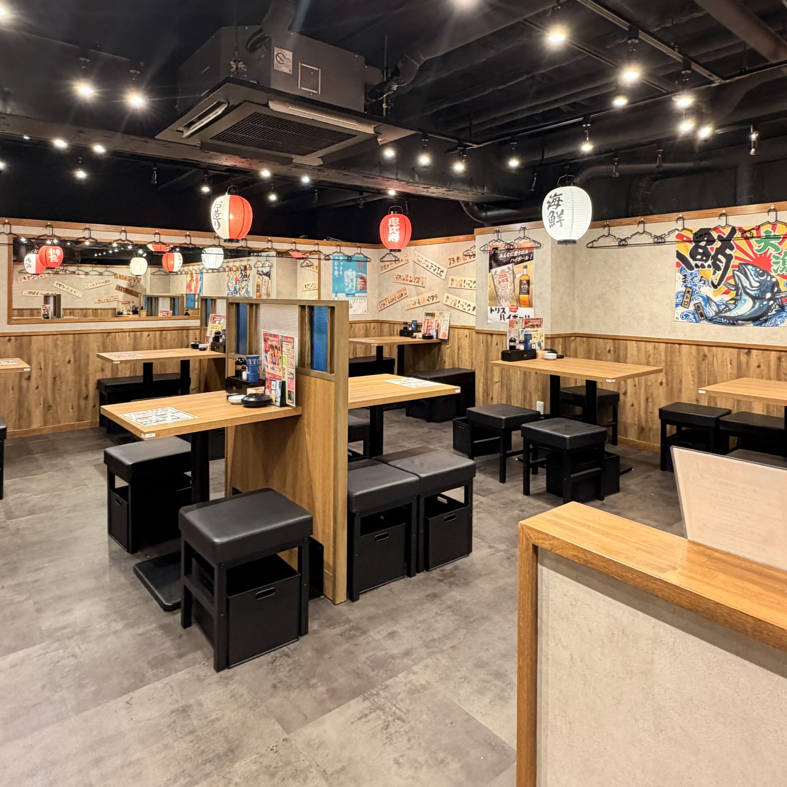 岐阜市 海鮮寿司酒場 えびすちゃん 店内