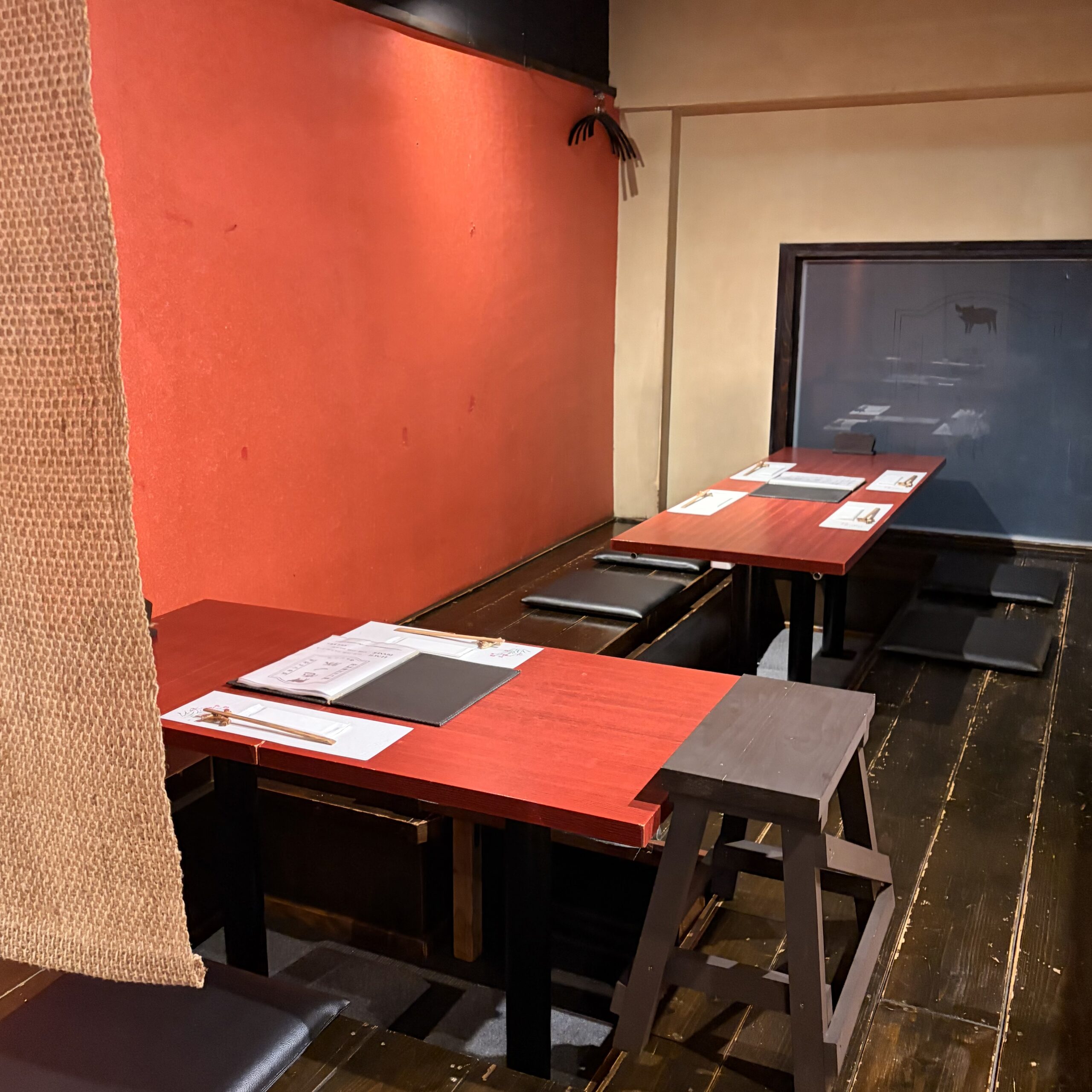 岐阜市 しゃぶしゃぶ専門店 壱ノ豚 店内