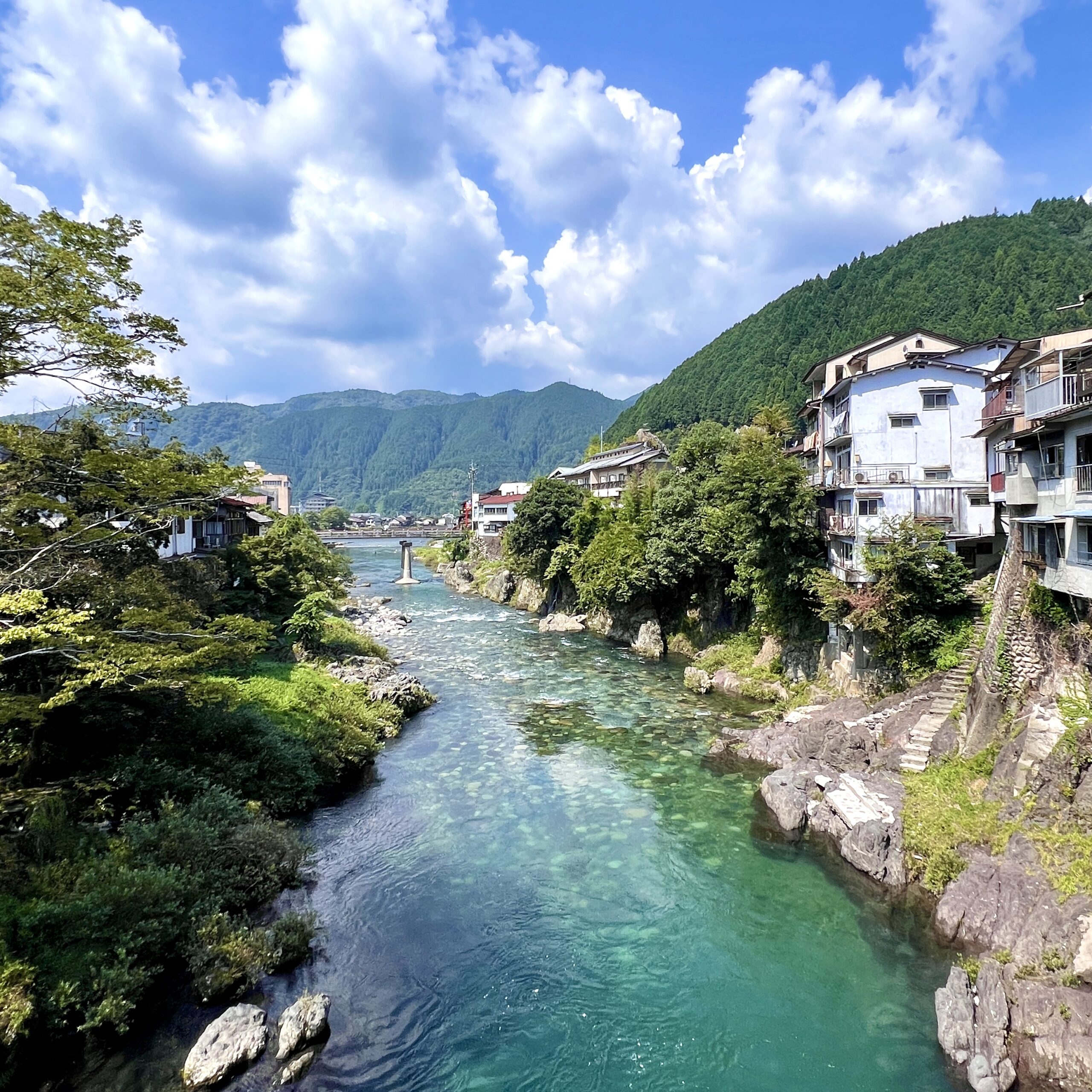 郡上市 郡上八幡 吉田川