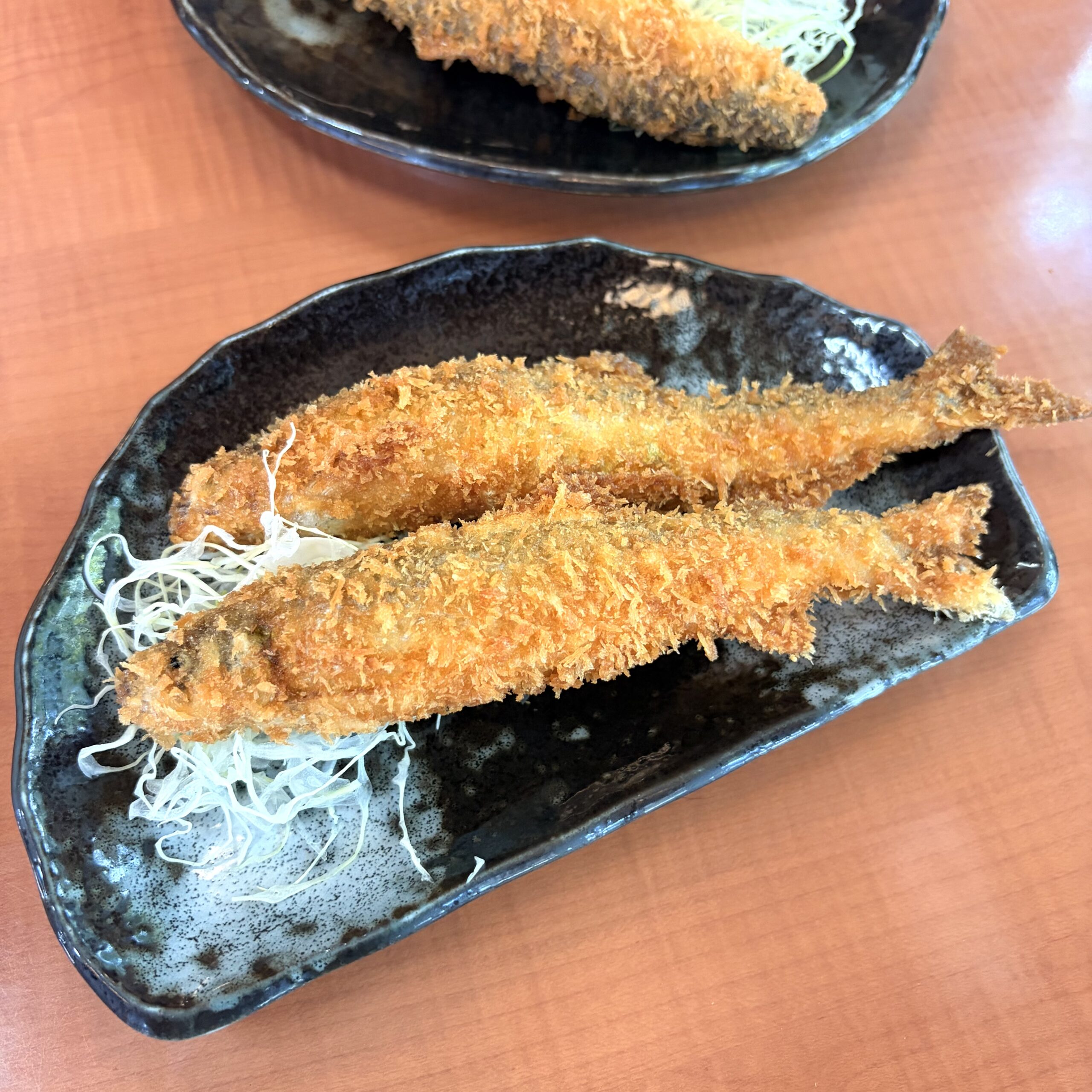 本巣市 鮎料理 やな川 鮎のフライ