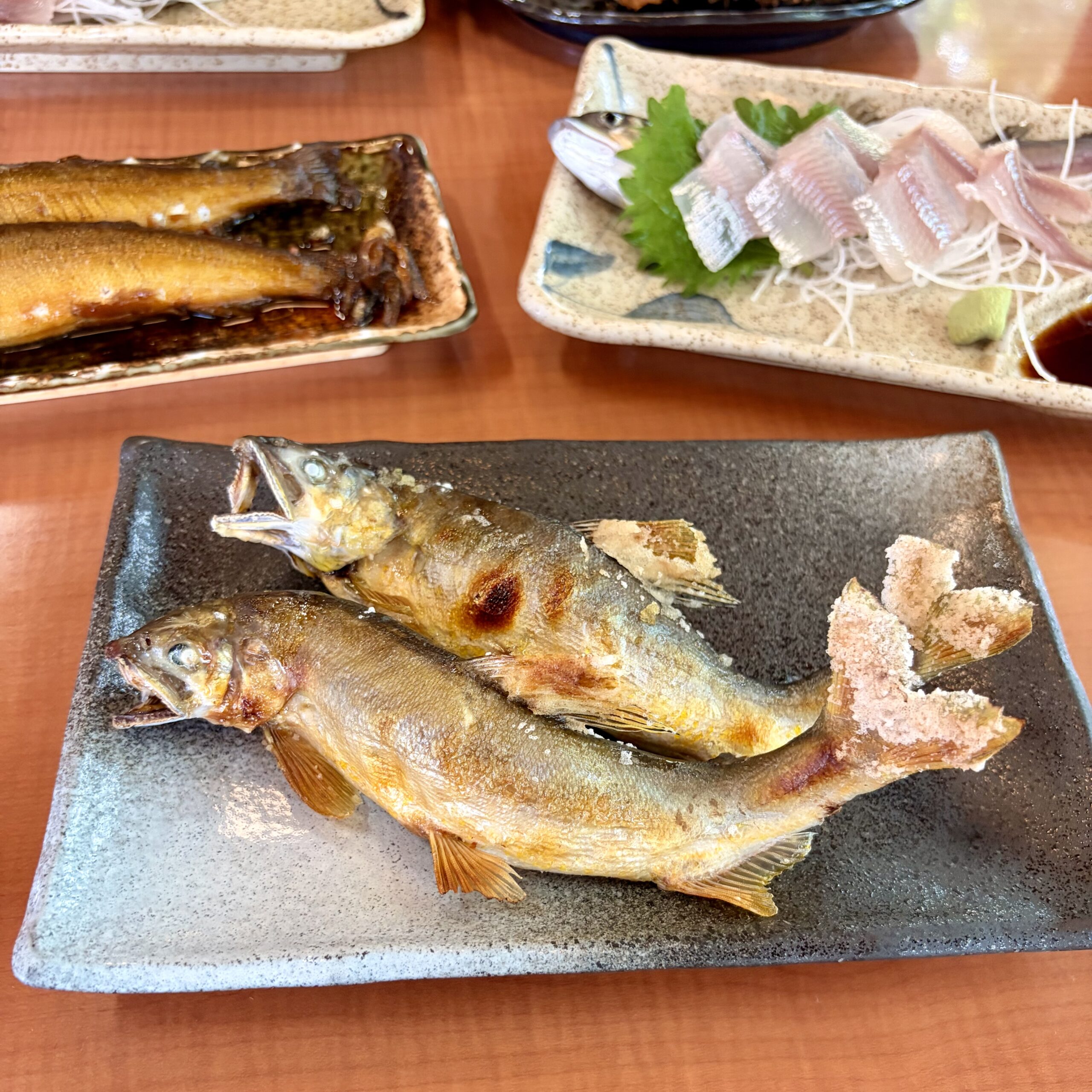 本巣市 鮎料理 やな川