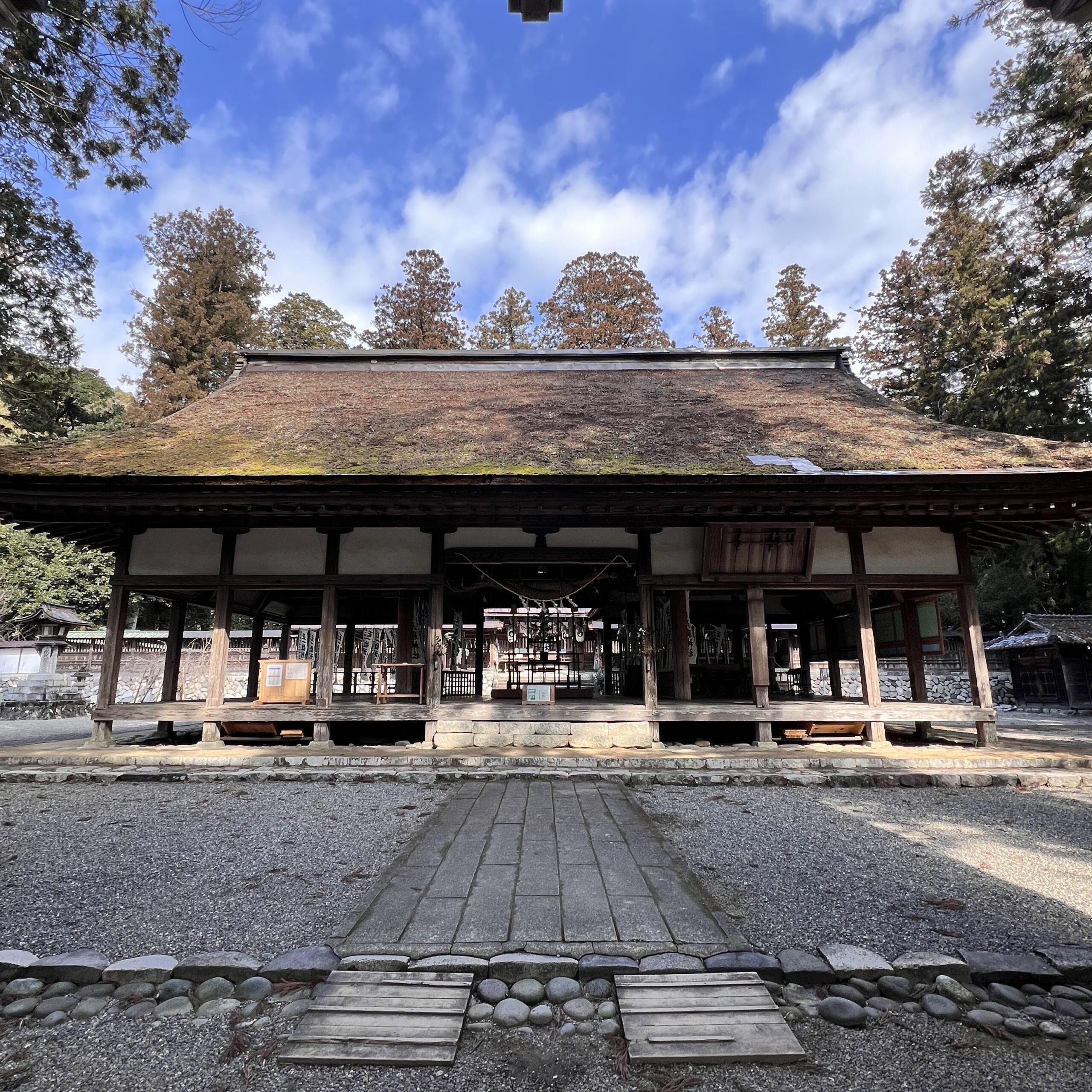 洲原神社 岐阜 美濃市 本殿