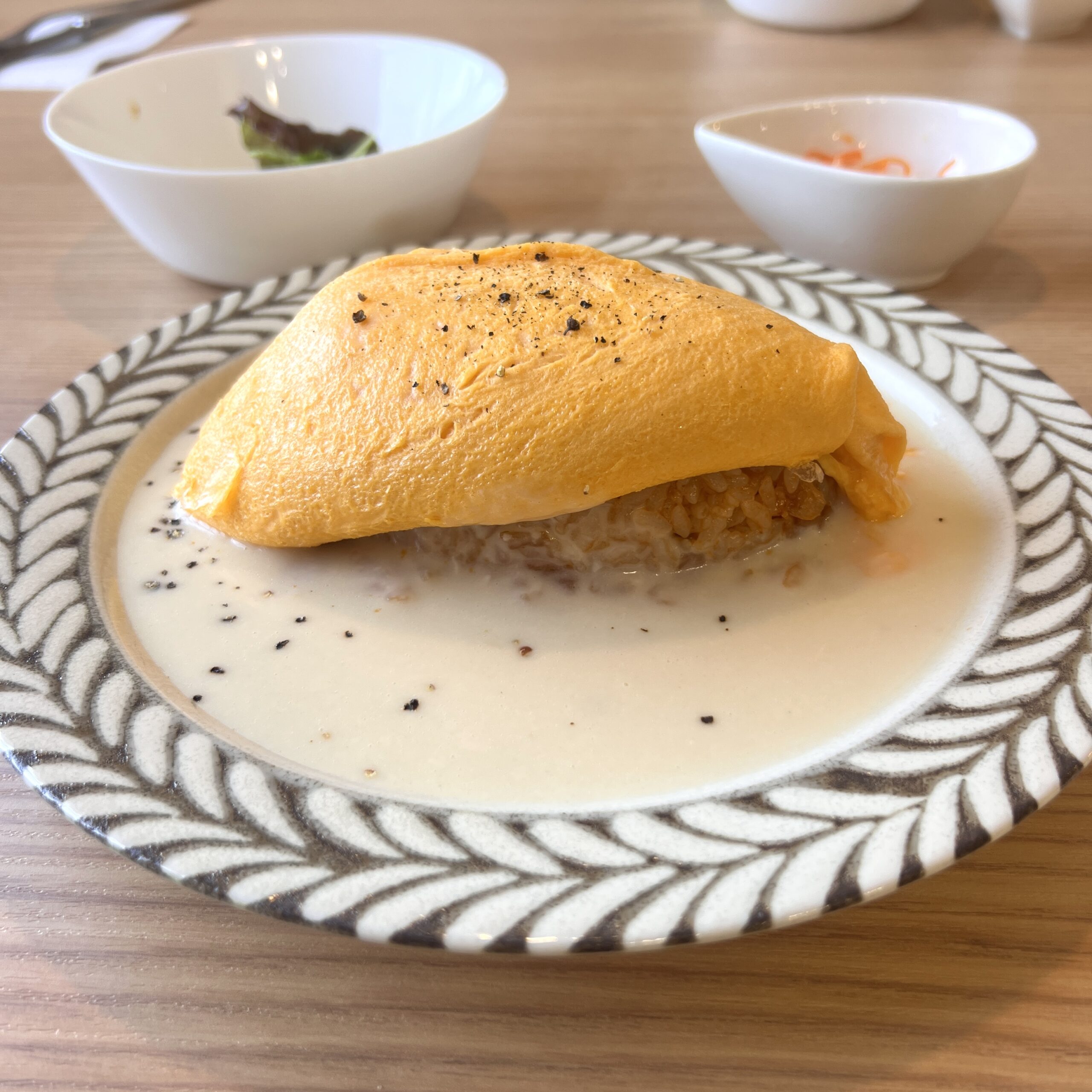 岐阜市 ランチ mori cafe オムライス