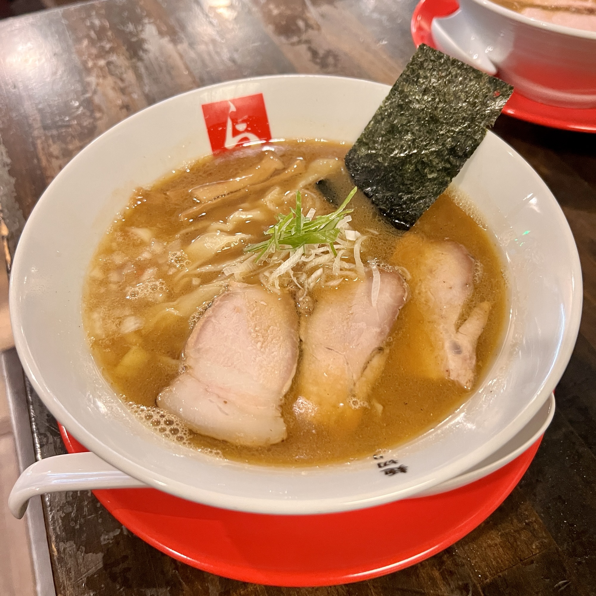 岐阜市 麺切り 白流 焼干し ラーメン