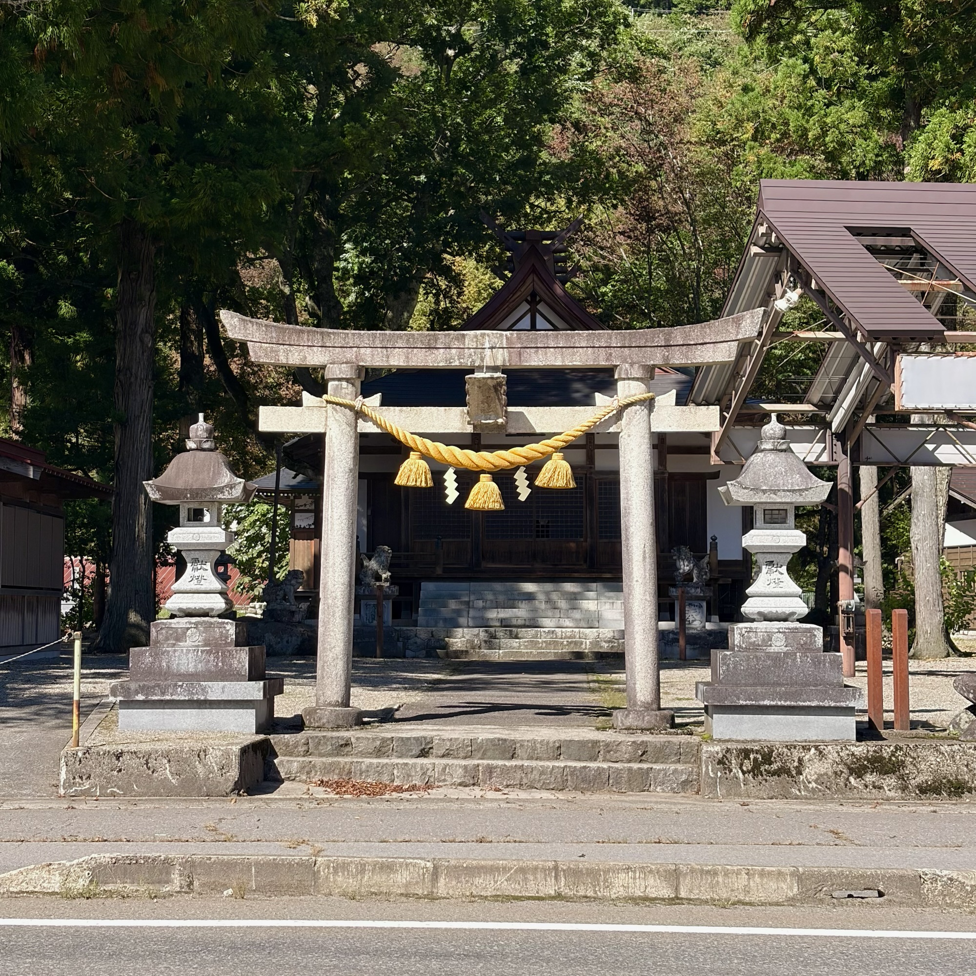 白川村 飯島八幡神社